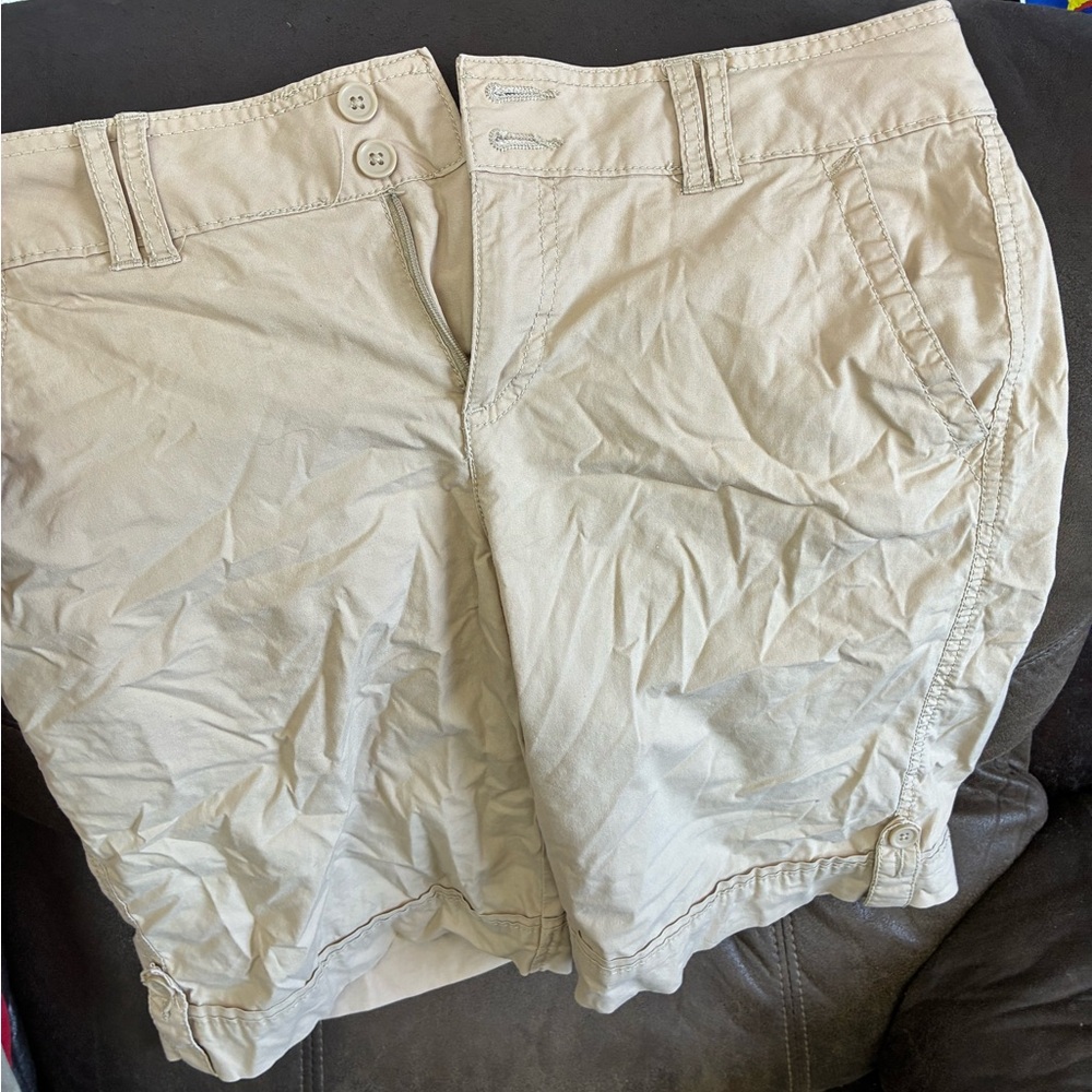 Faded Glory Men's Light Tan Cargo Shorts